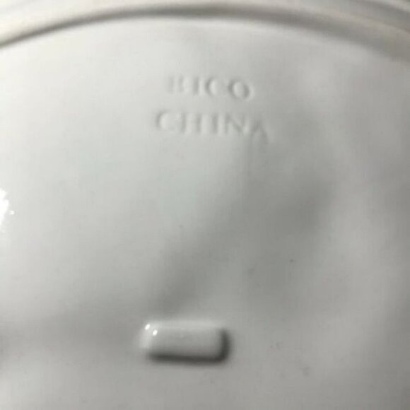 BICO China Snowman Serving Platter Tray Christmas Holiday - Picture 7 of 10